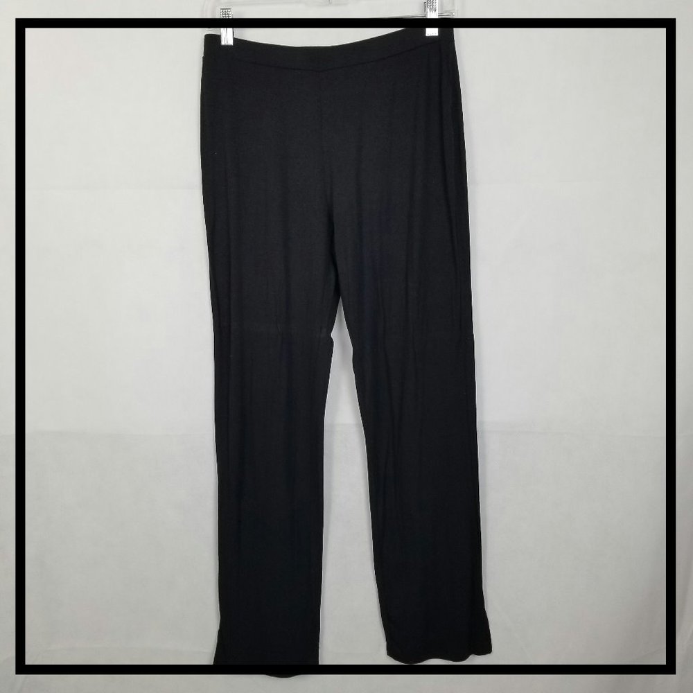 3 PIECE LIZ LANGE, BLACK, CREAM CHIFFON, SIZE M - Picture 6 of 8